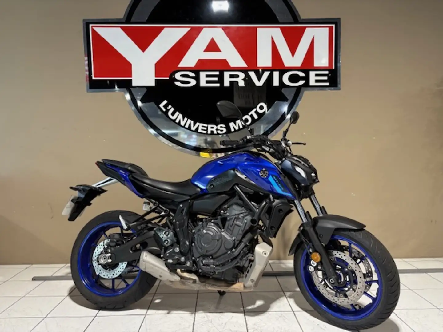 Yamaha MT-07 Niebieski - 1