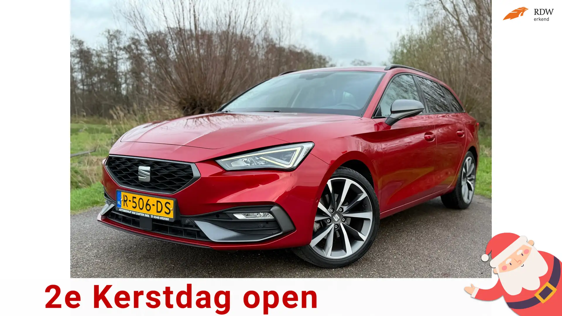 SEAT Leon Sportstourer 1.5 eTSI FR Launch Edition / Automaat Rouge - 1