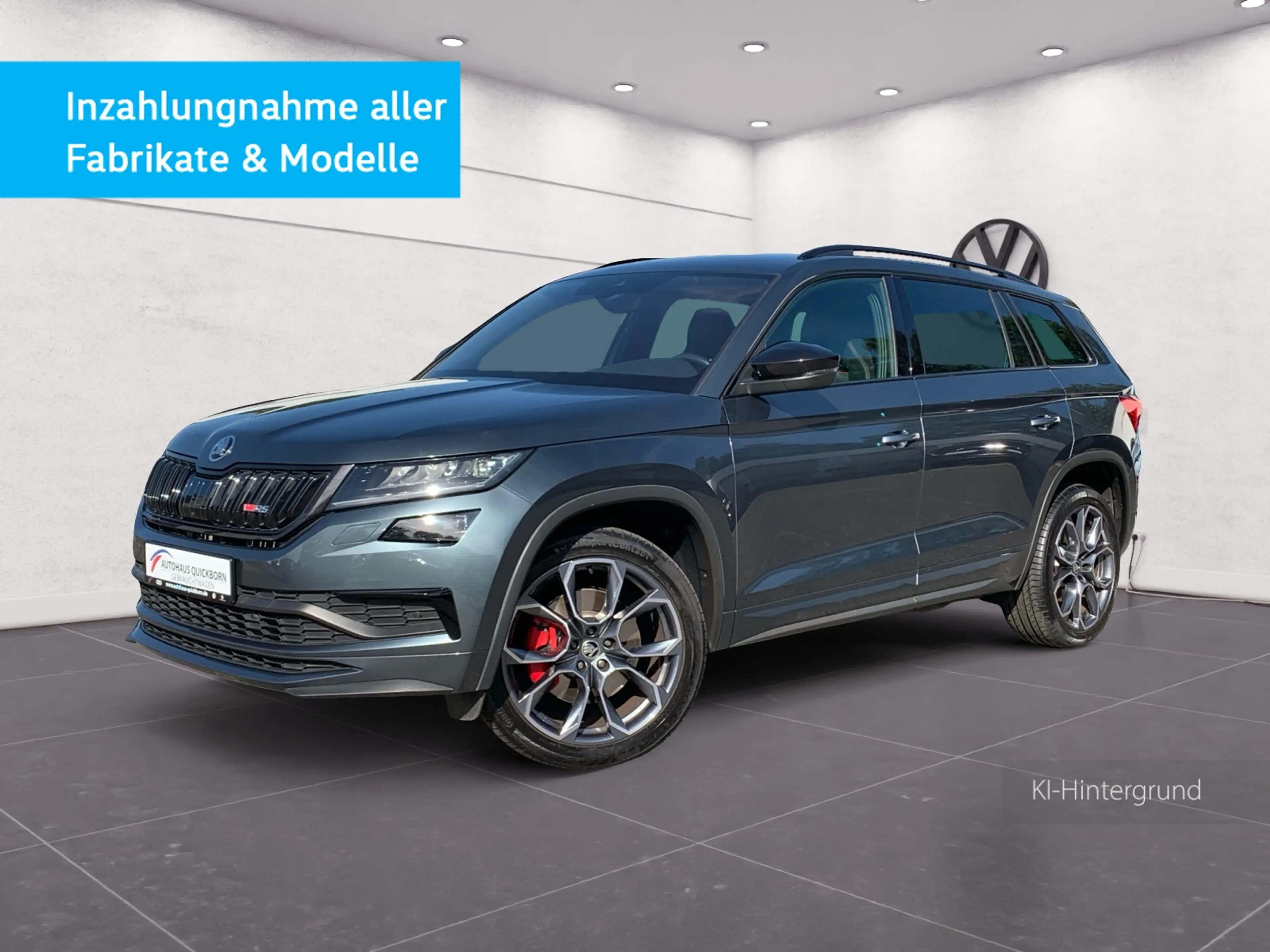 Skoda Kodiaq RS 2.0 TDI DSG AHK 360 STHZG CANTON KESSY NAVI — photo 2