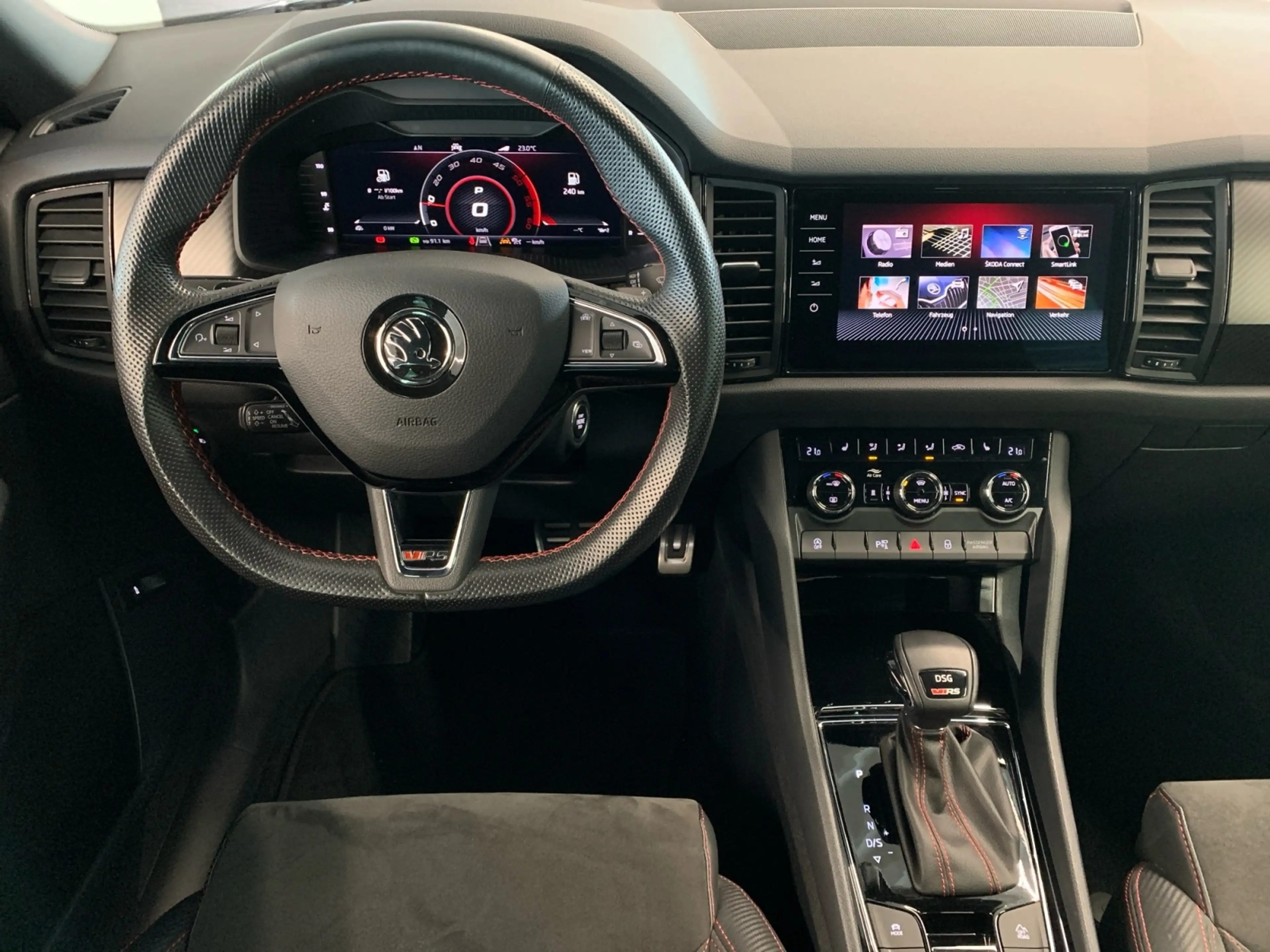 Skoda Kodiaq RS 2.0 TDI DSG AHK 360 STHZG CANTON KESSY NAVI — photo 11
