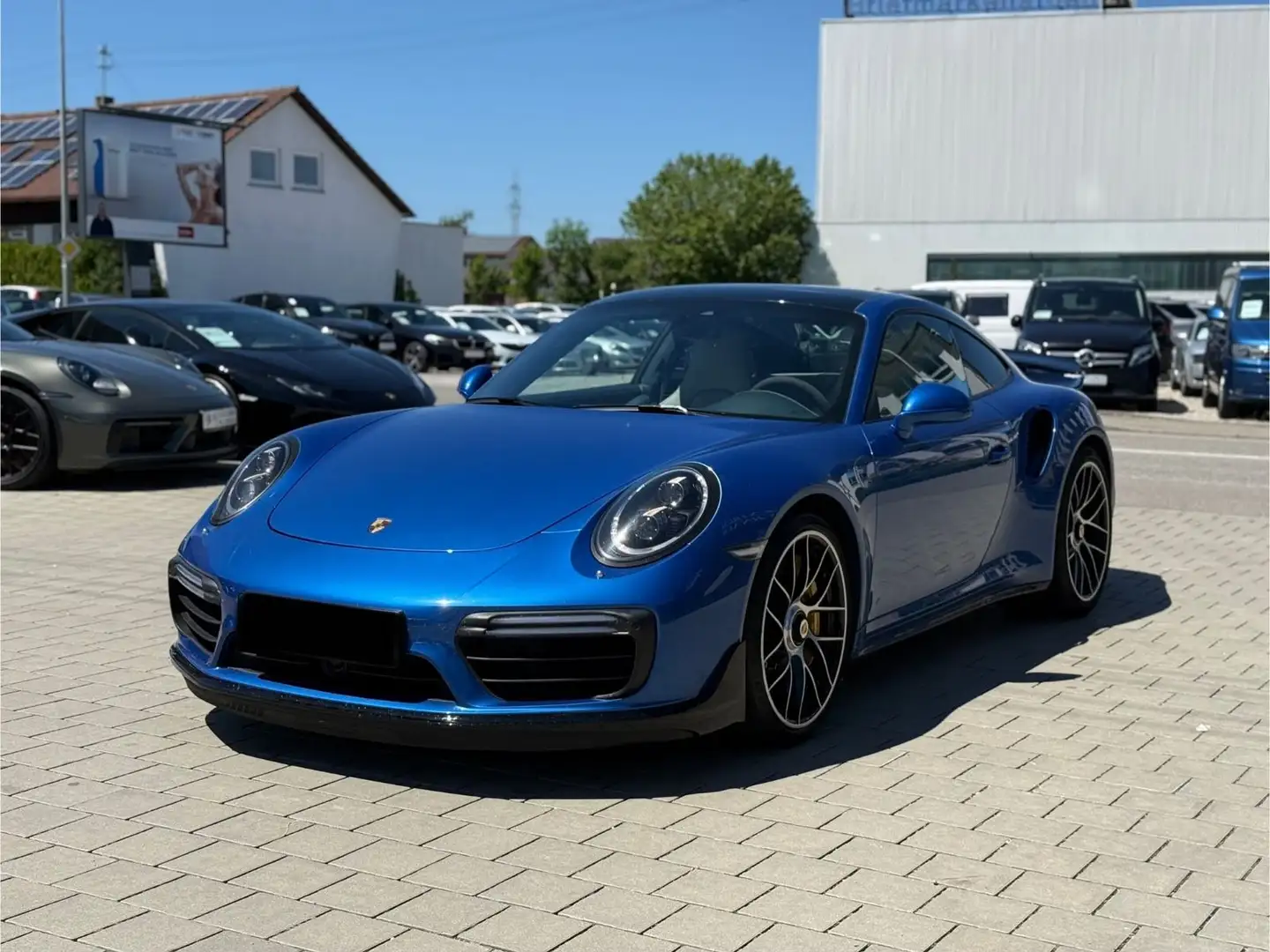 Porsche 991 Turbo S *AERO-KIT*EXCLUSIVE*KERAMIK*CARBON* Blau - 2