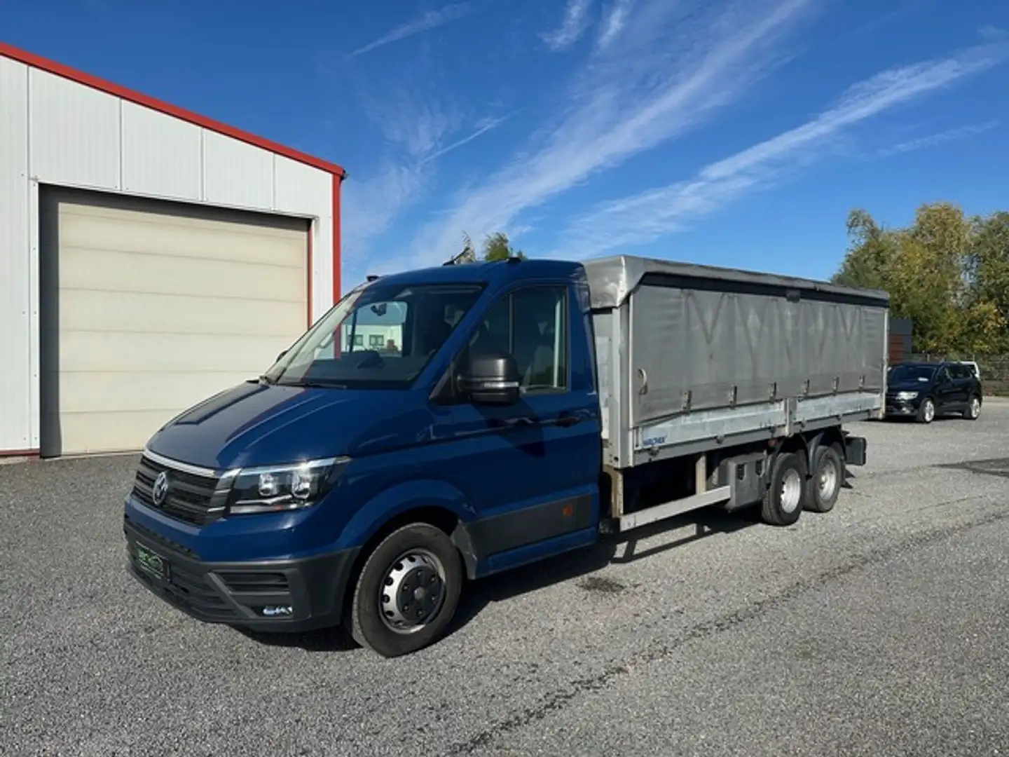 Volkswagen Crafter Pritsche 6x2 Ladefläche 5m 7,5t  Zust.1a Blu/Azzurro - 1