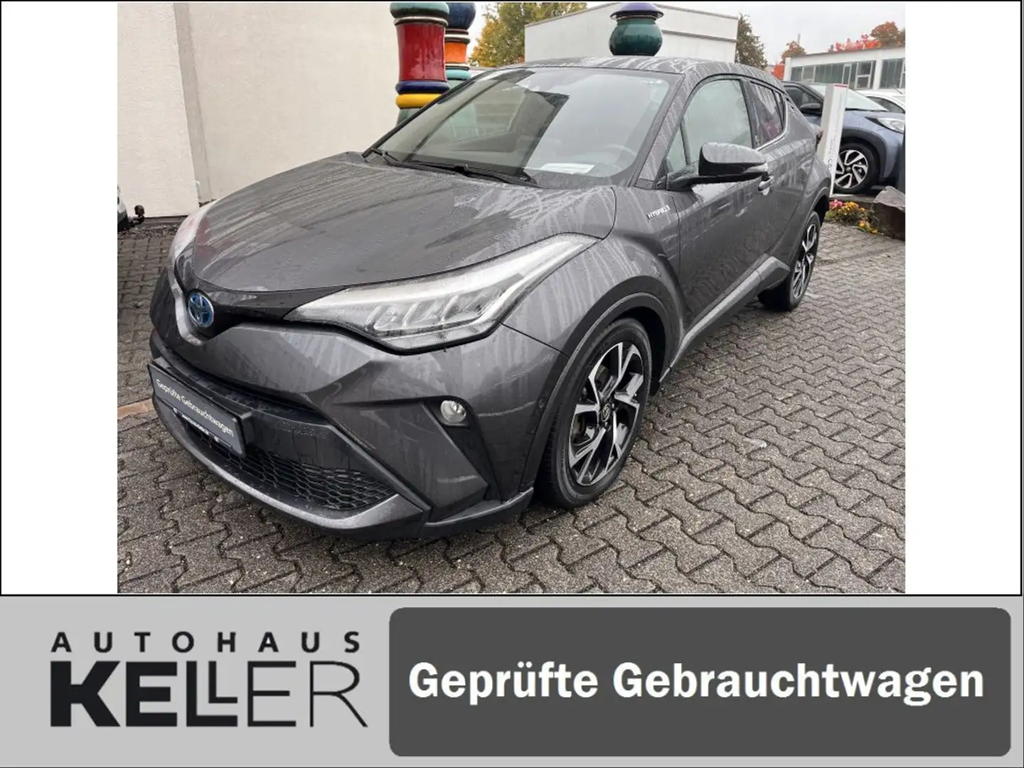 Toyota C-HR 2.0 Hybrid Team Deutschland LED*SH*KLIMAAUTOMATIK Grau - 1