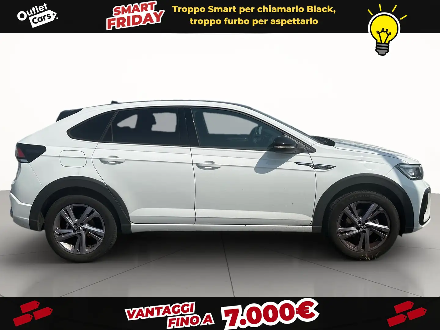 Volkswagen Taigo 1.0 tsi r-line 110cv Bianco - 2