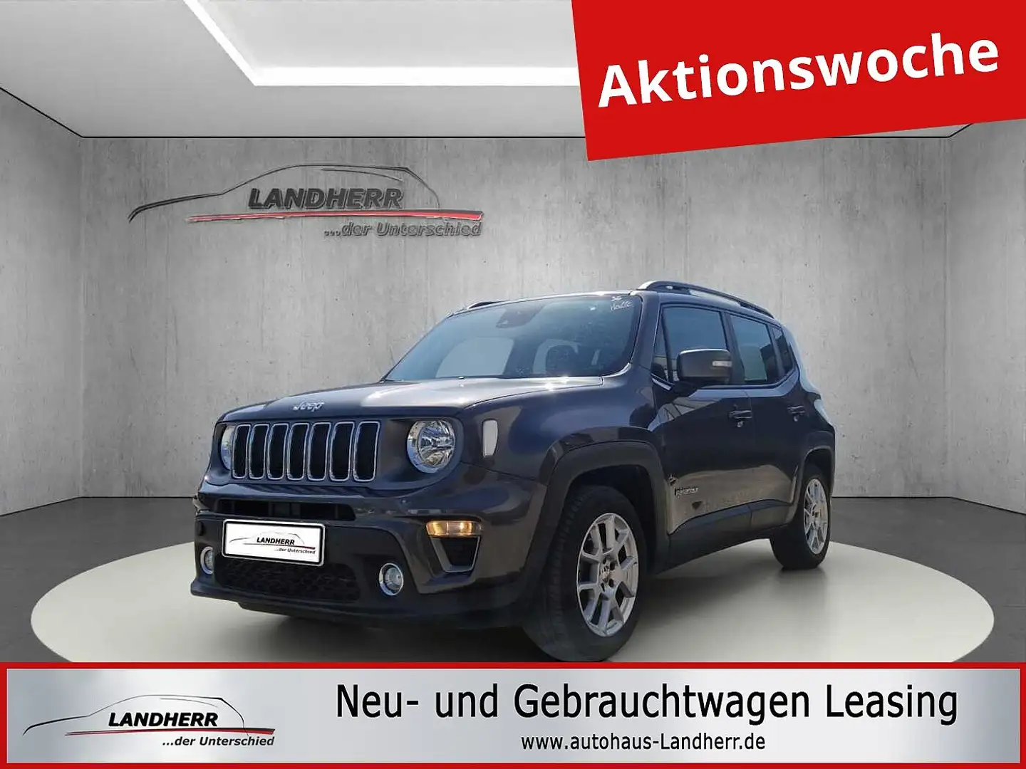 Jeep Renegade 1.6 Limited//ACC/Einparkhilfe hinten Grau - 1