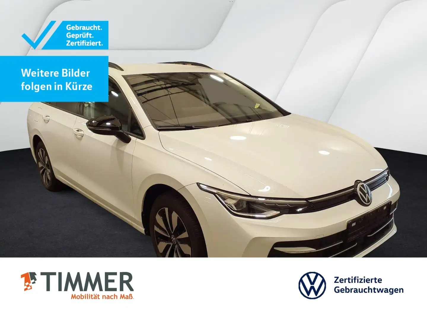 Volkswagen Golf Variant VIII Variant 1.5 TSI GOAL *AHK *RKAM *ACC *LED *N Weiß - 1