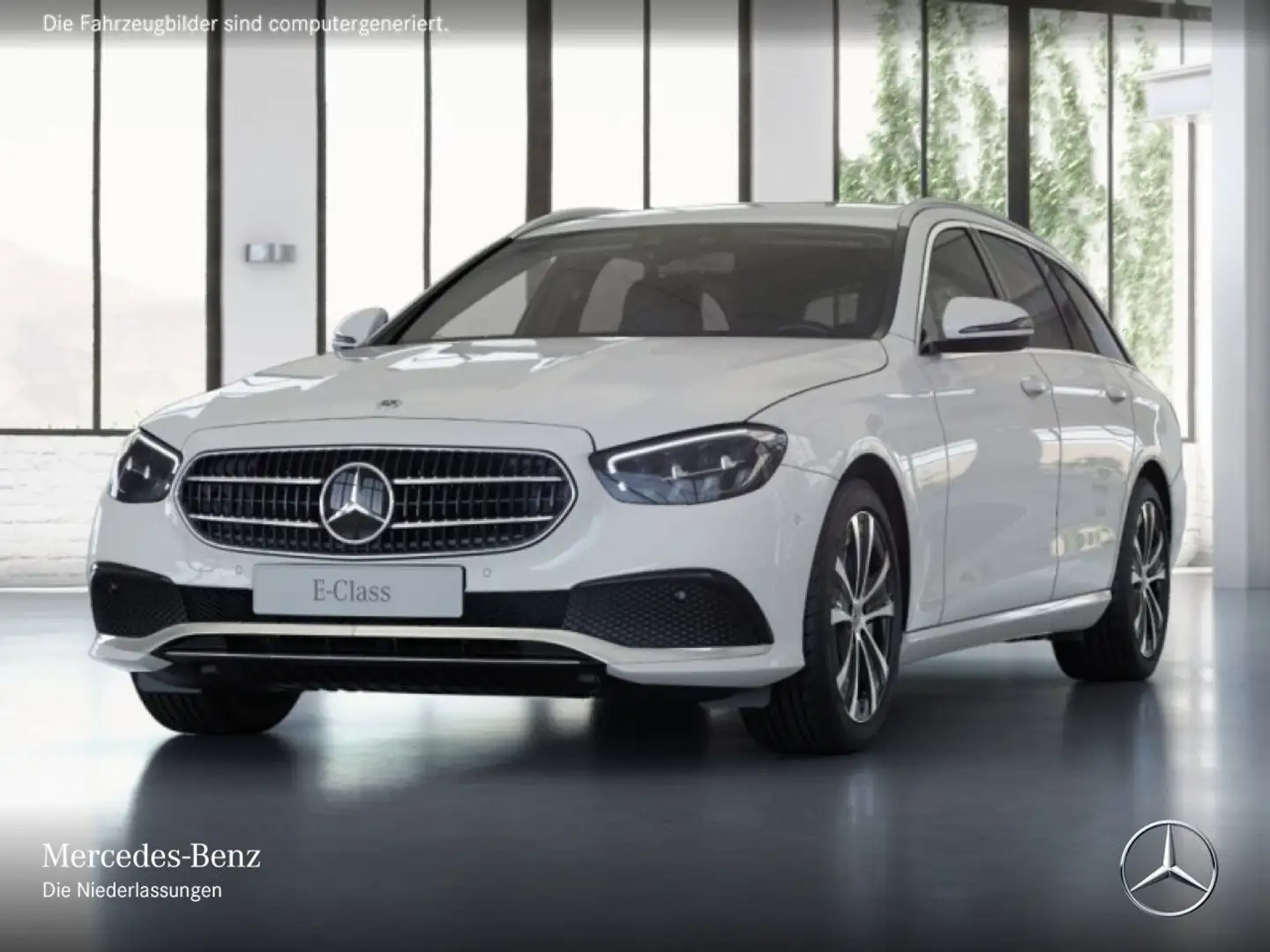 Mercedes-Benz E 300 de T AVANTG+AHK+LED+FAHRASS+KAMERA+9G Weiß - 2