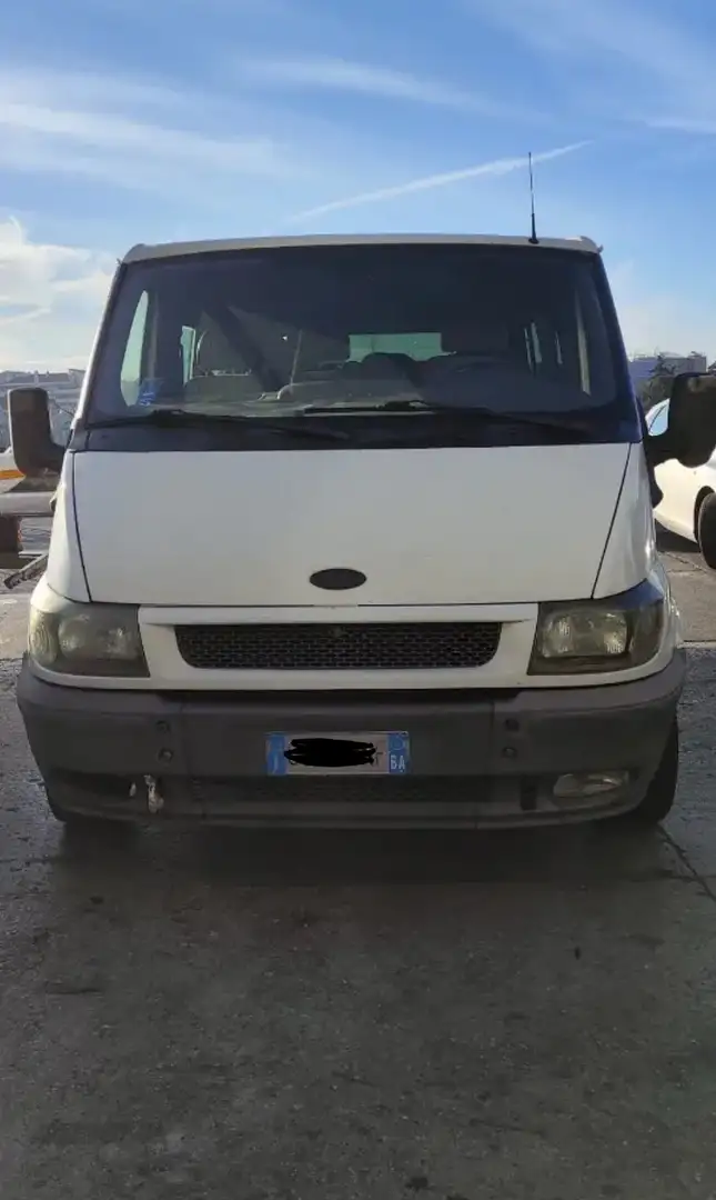 Ford Transit Con gancio di traino Blanc - 1