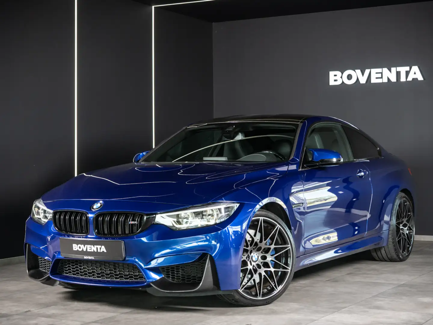 BMW M4 Competition *SAN MARINO*CARBON*HUD*H&K* Blau - 1