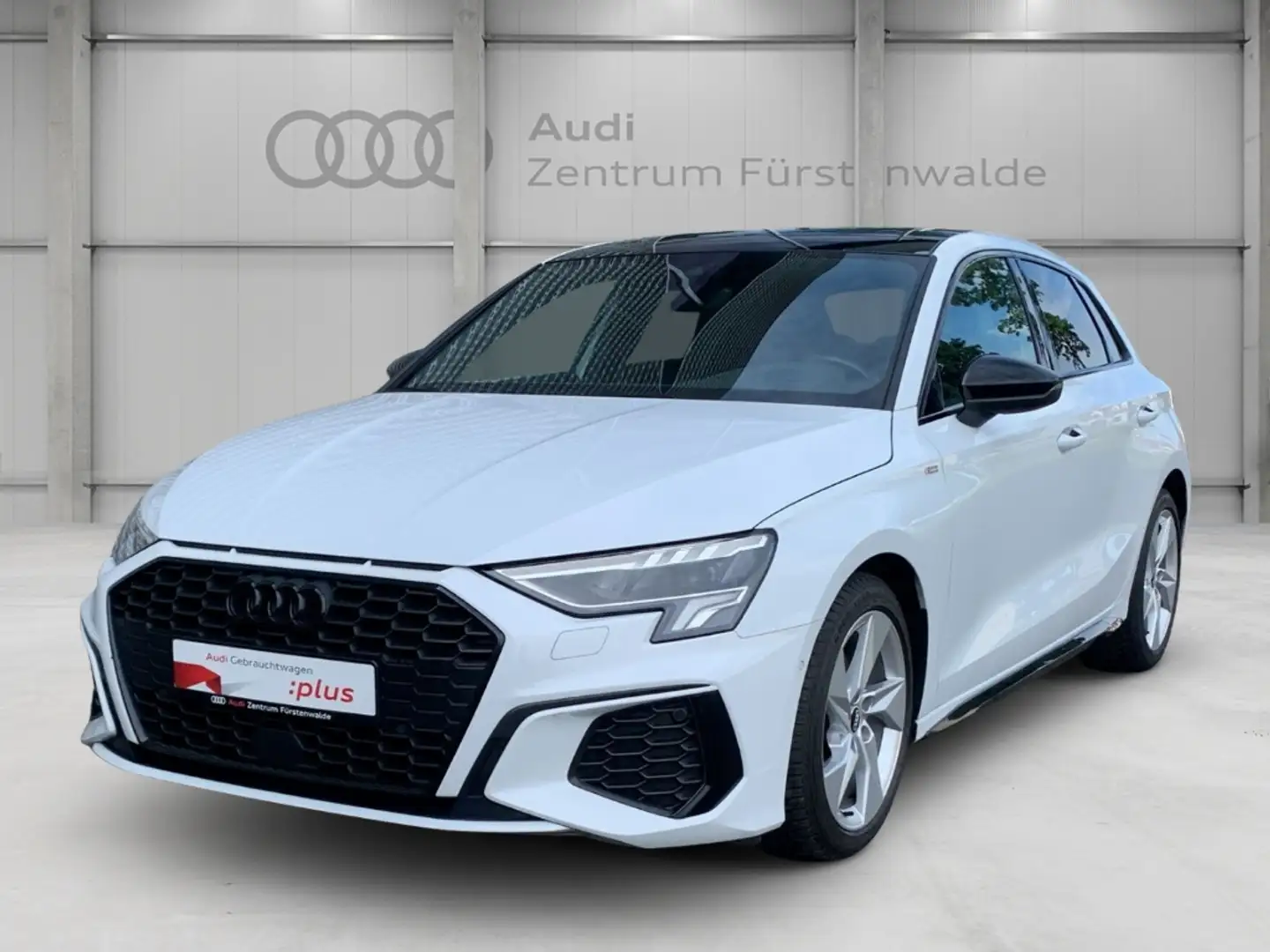 Audi A3 Sportback 35 TDI S tronic line Weiß - 1