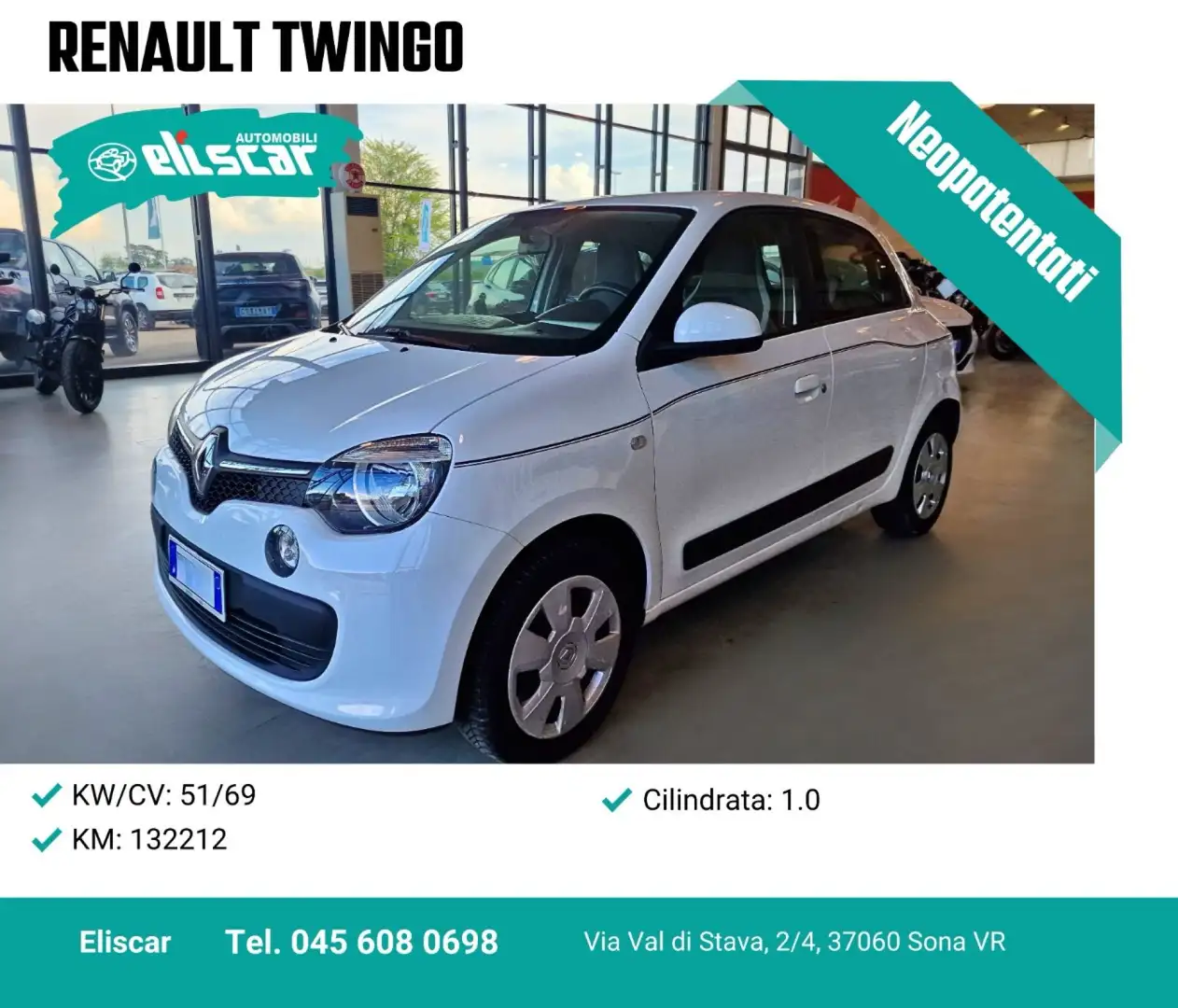 Renault Twingo SCe Stop&Start Intens Blanco - 1