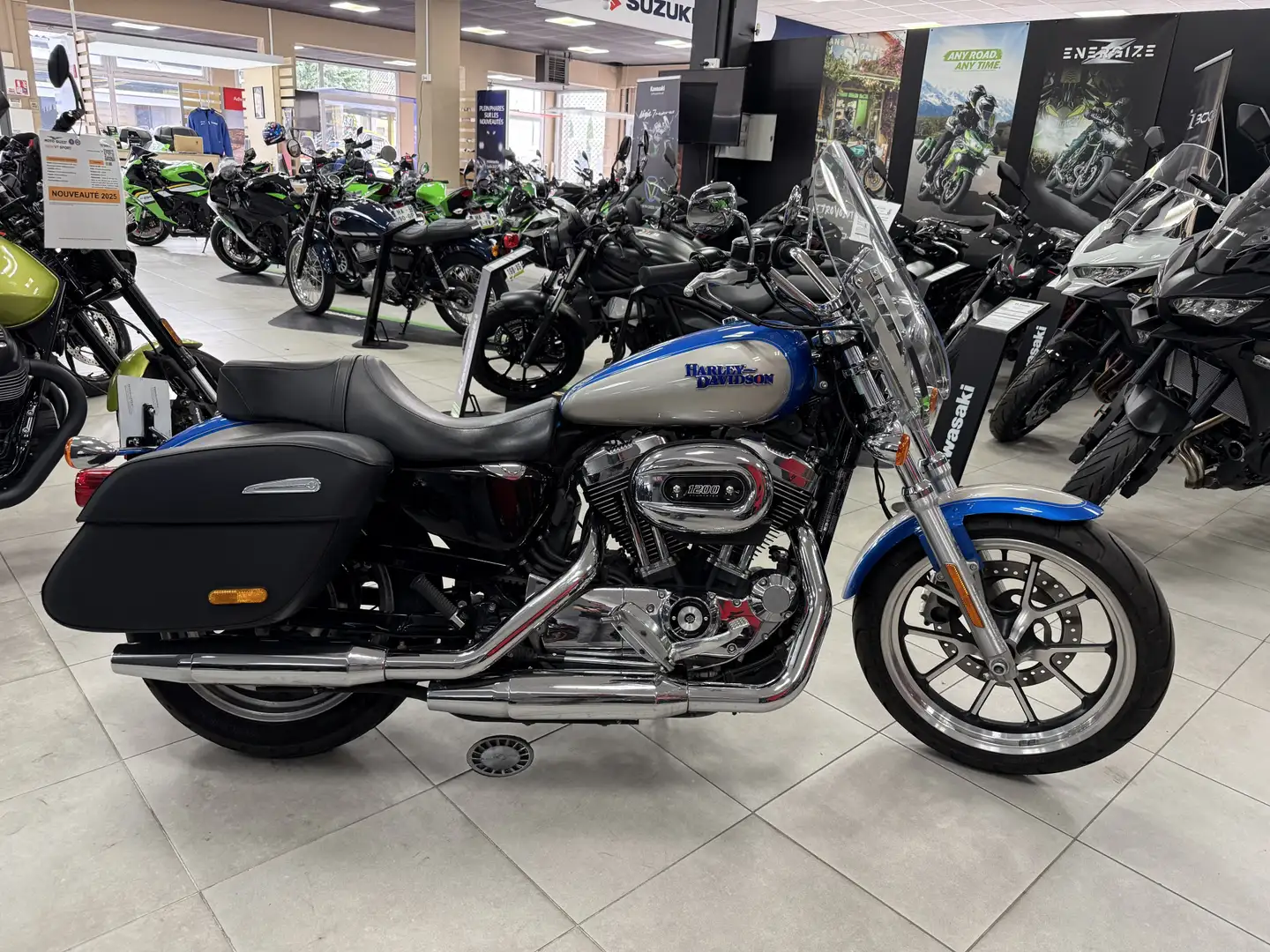 Harley-Davidson Sportster Niebieski - 1