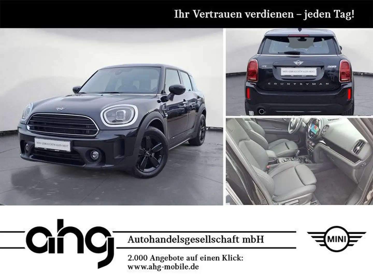 MINI Cooper Countryman Classic Trim Aut. Navi RFK LED Zwart - 1