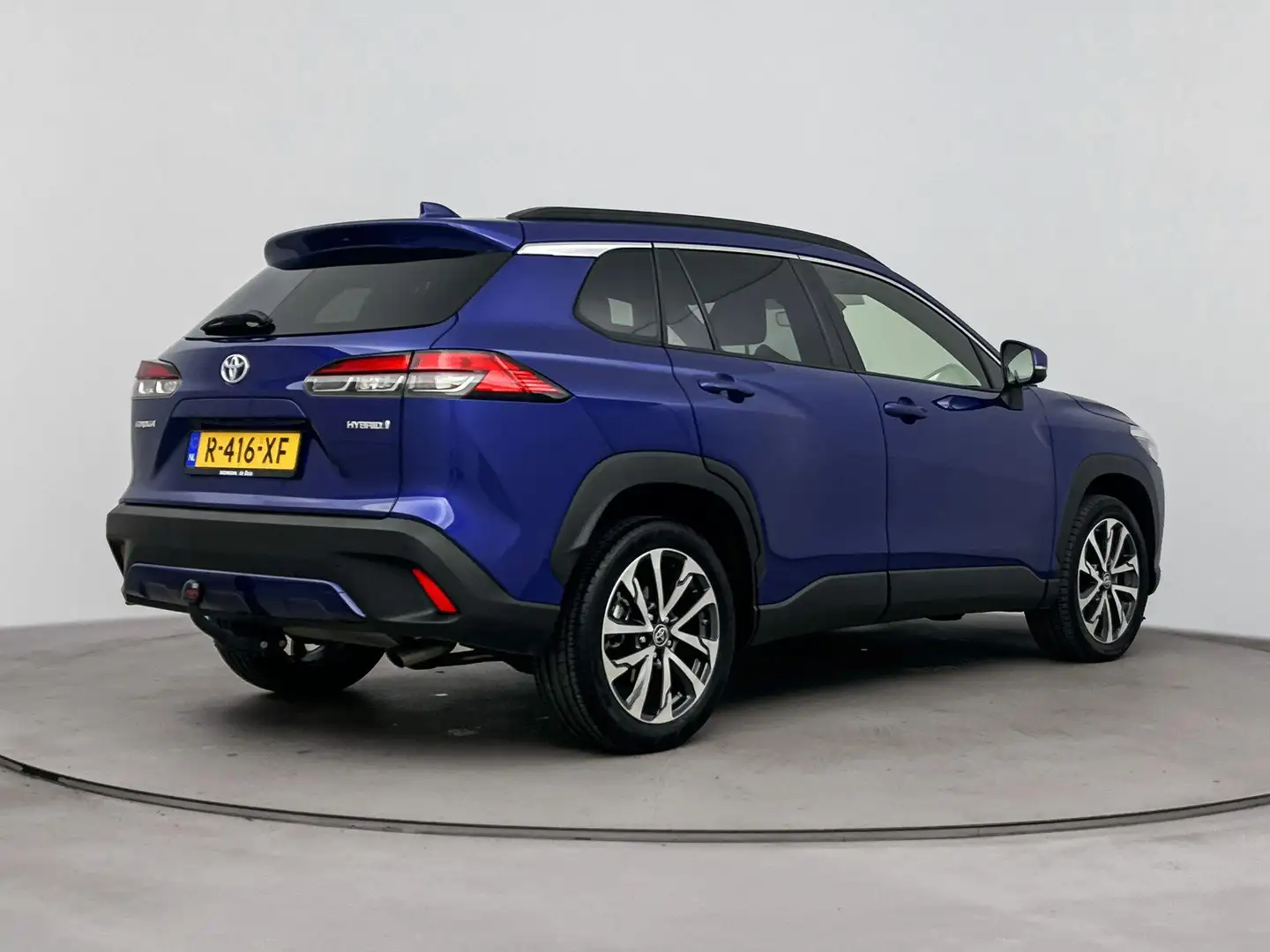 Toyota Corolla Cross 2.0 High Power Hybrid First Edition | Lage km-stan Blauw - 2