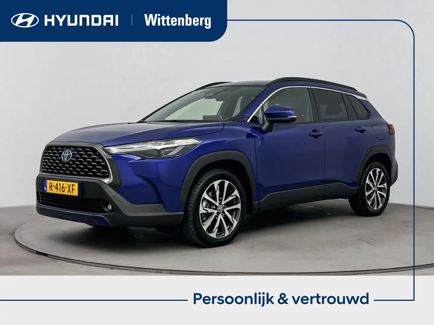 Toyota Corolla Cross 2.0 High Power Hybrid First Edition | Lage km-stan Blauw - 1