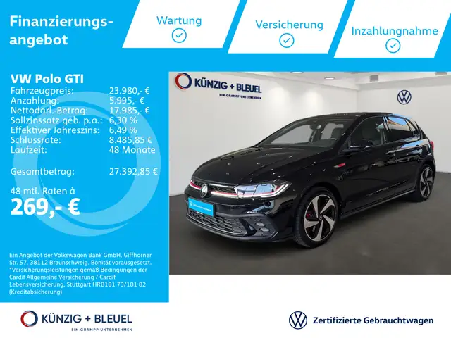 Volkswagen Polo GTI DSG +IQ-DRIVE+MATRIX+ASSISTS+VIRTUAL+