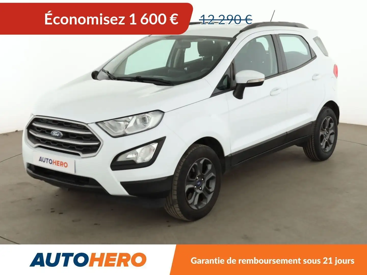 Ford EcoSport 1.0 EcoBoost Trend Blanc - 1