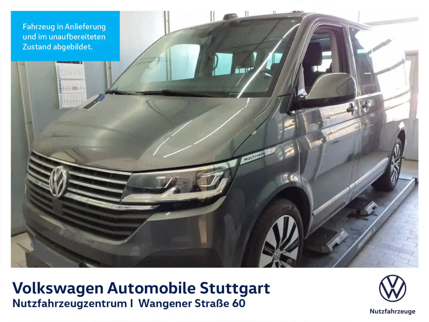 Volkswagen T6.1 Multivan Highline DSG 2.0 TDI Euro 6d ISC-F Grau - 2