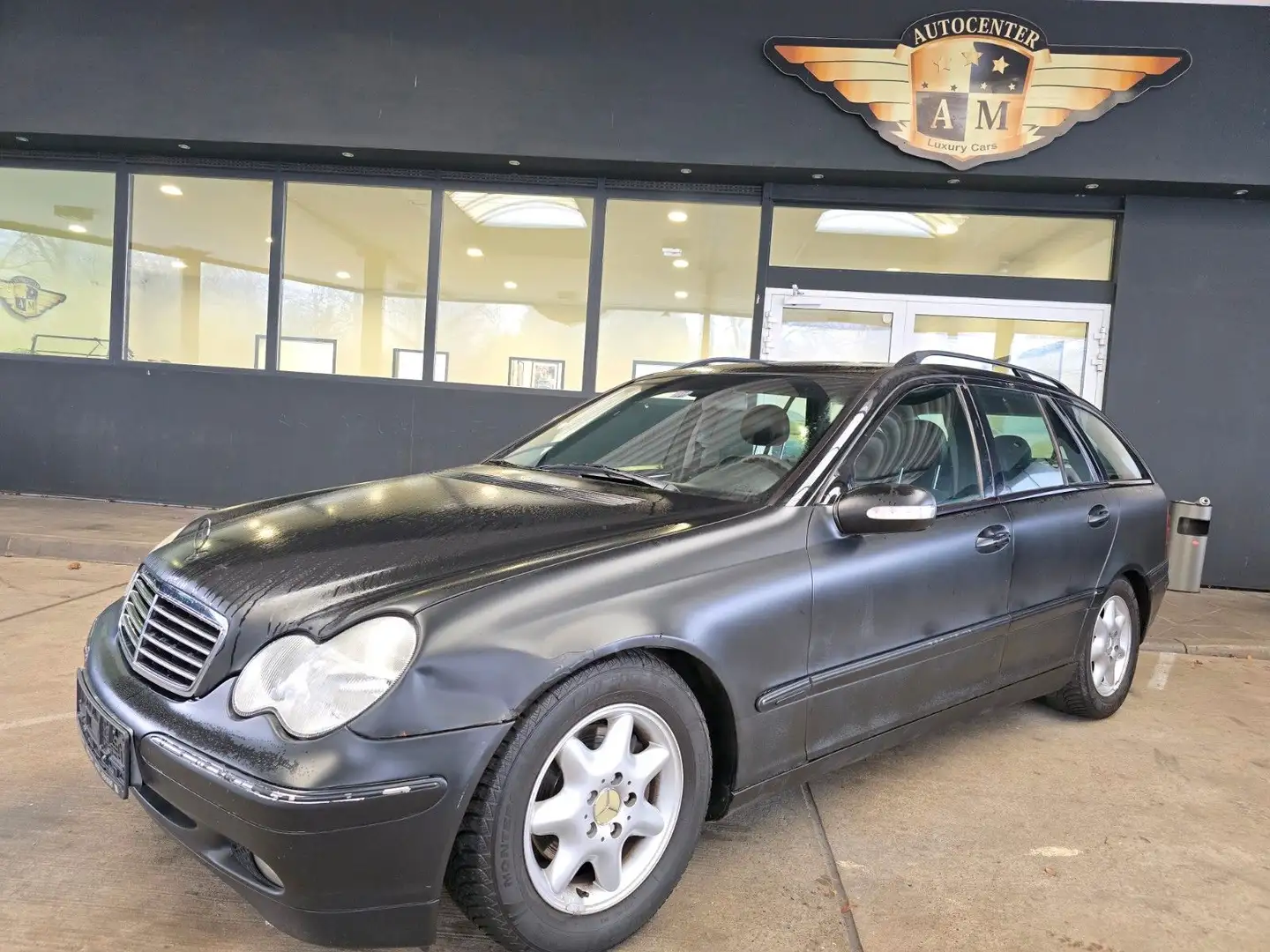 Mercedes-Benz C 220 CDI T AUTOMATIK AVANTGARDE LEDER/XENON/AHK Negro - 1