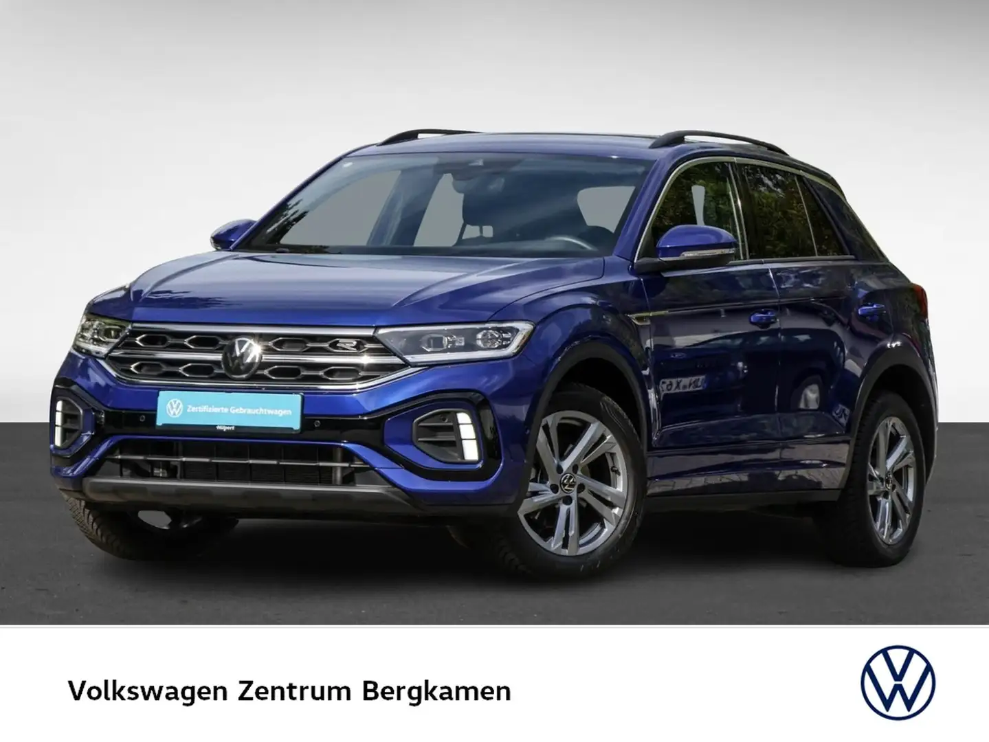 Volkswagen T-Roc 1.0 R-LINE ACC LM17 E-KLAPPE NAVI SITZHEIZ Blau - 2