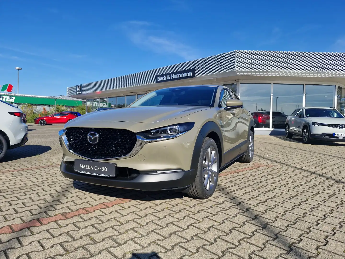 Mazda CX-30 2.5L e-SKYACTIV G 140ps AUTOMATIK EXCLUSIVELINE Beige - 1