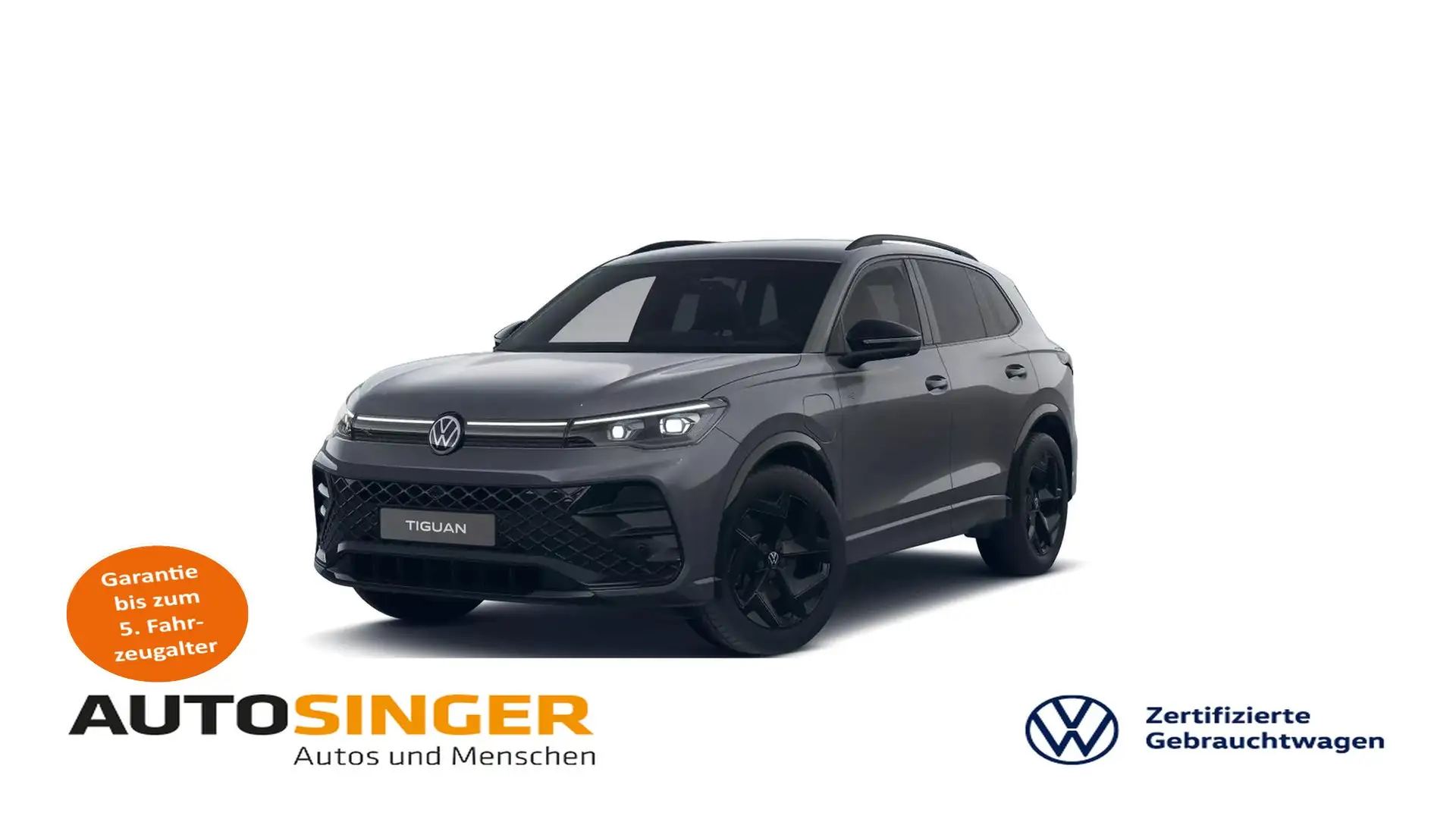 Volkswagen Tiguan R-Line 1.5 TSI eHybrid DSG *IQ-L*AHK*ACC* Grau - 1