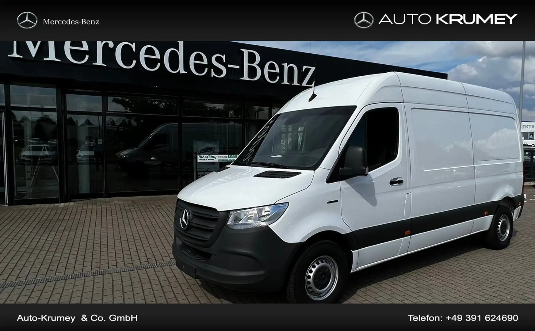 Mercedes-Benz Sprinter 312 Kasten Hochdach Sitzheizung Blanc - 1