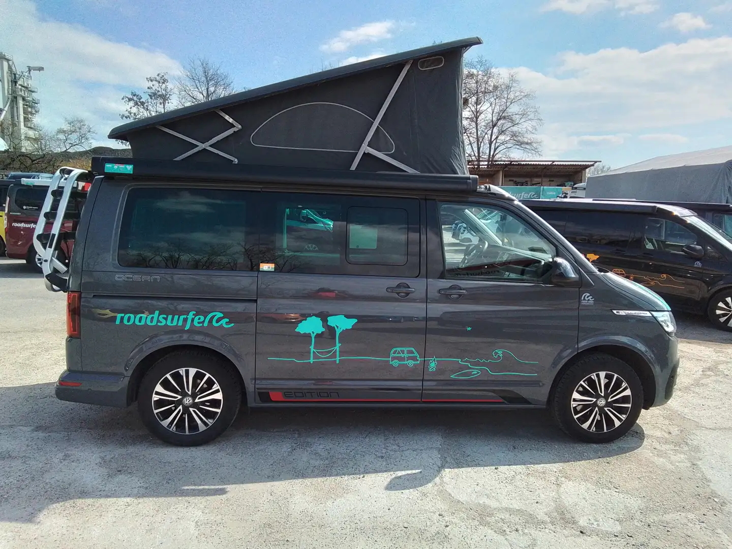 Volkswagen T6.1 California Ocean EDITION Zwart - 2