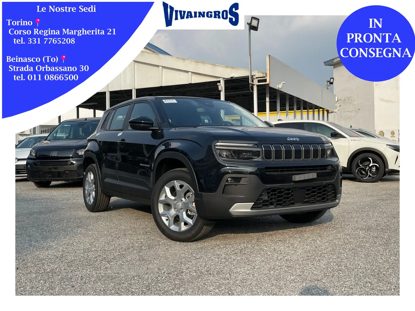 Jeep Avenger 1.2 Turbo E-Hybrid 100CV Altitude eDCT6 Nero - 1