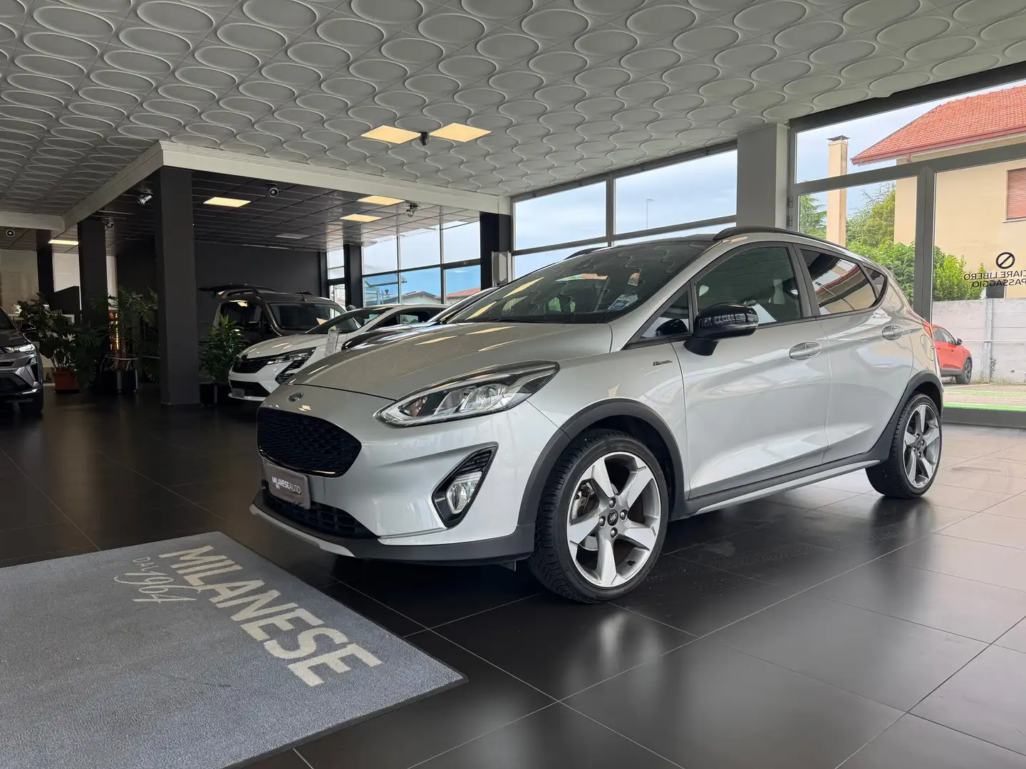 Ford Fiesta Fiesta VII 2017 5p 5p 1.5 tdci active 85cv Grigio - 1