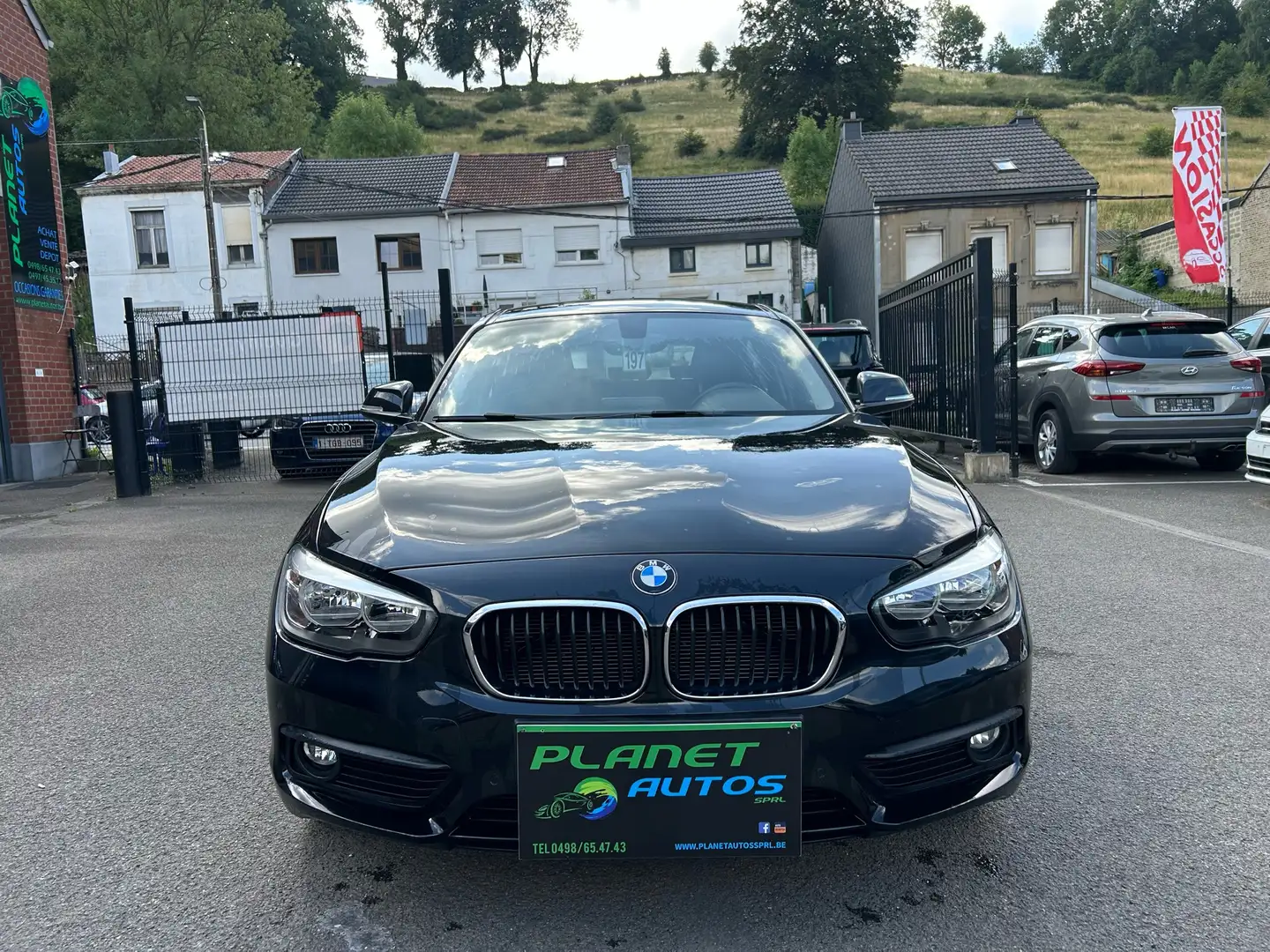 BMW 118 118i  5 PORTES GPS AIRCO BLUETOOTH GARANTIE 12MOIS Noir - 2