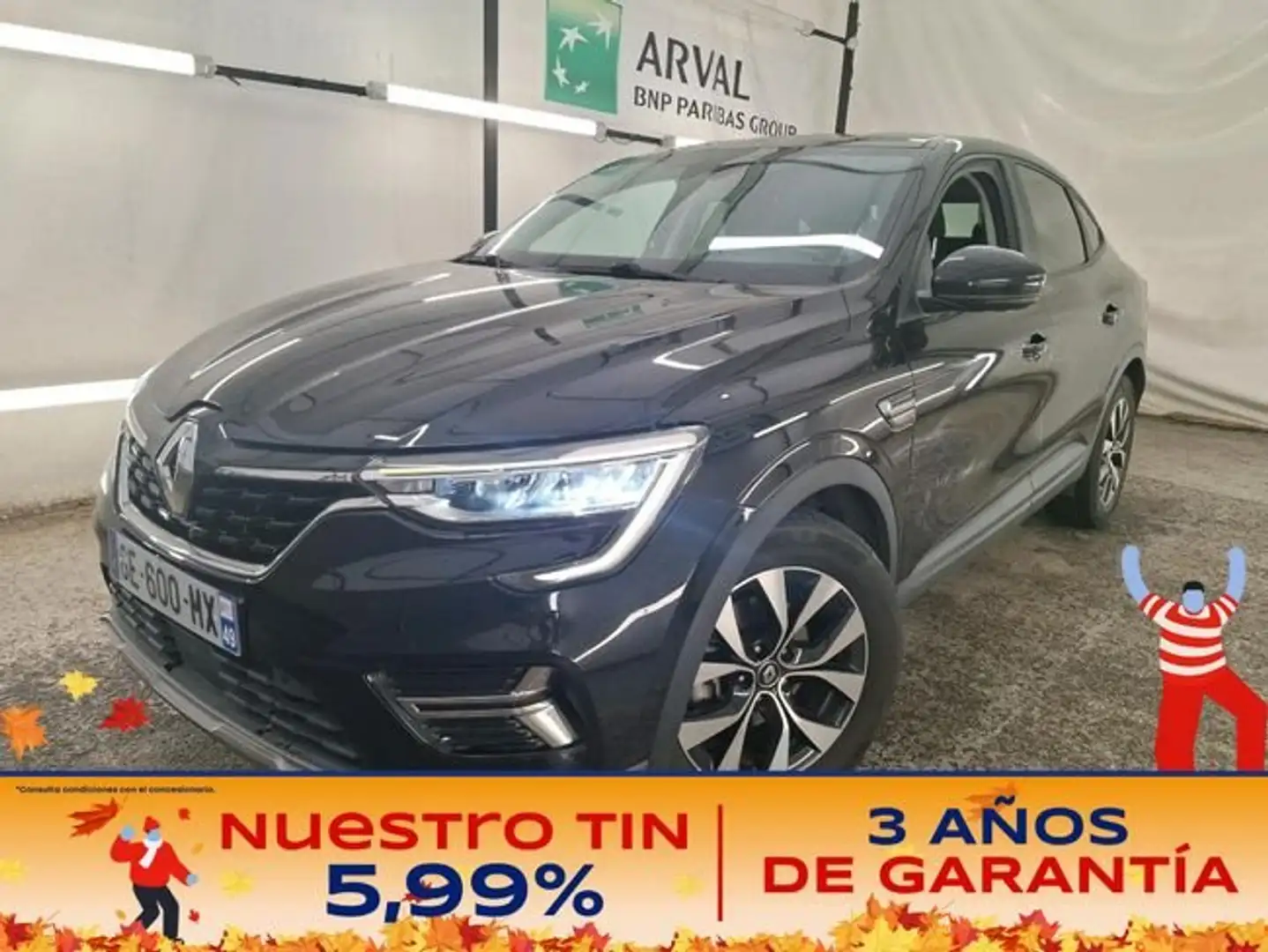 Renault Arkana Intens E-TECH Híbrido 105kW(145CV) Zwart - 1