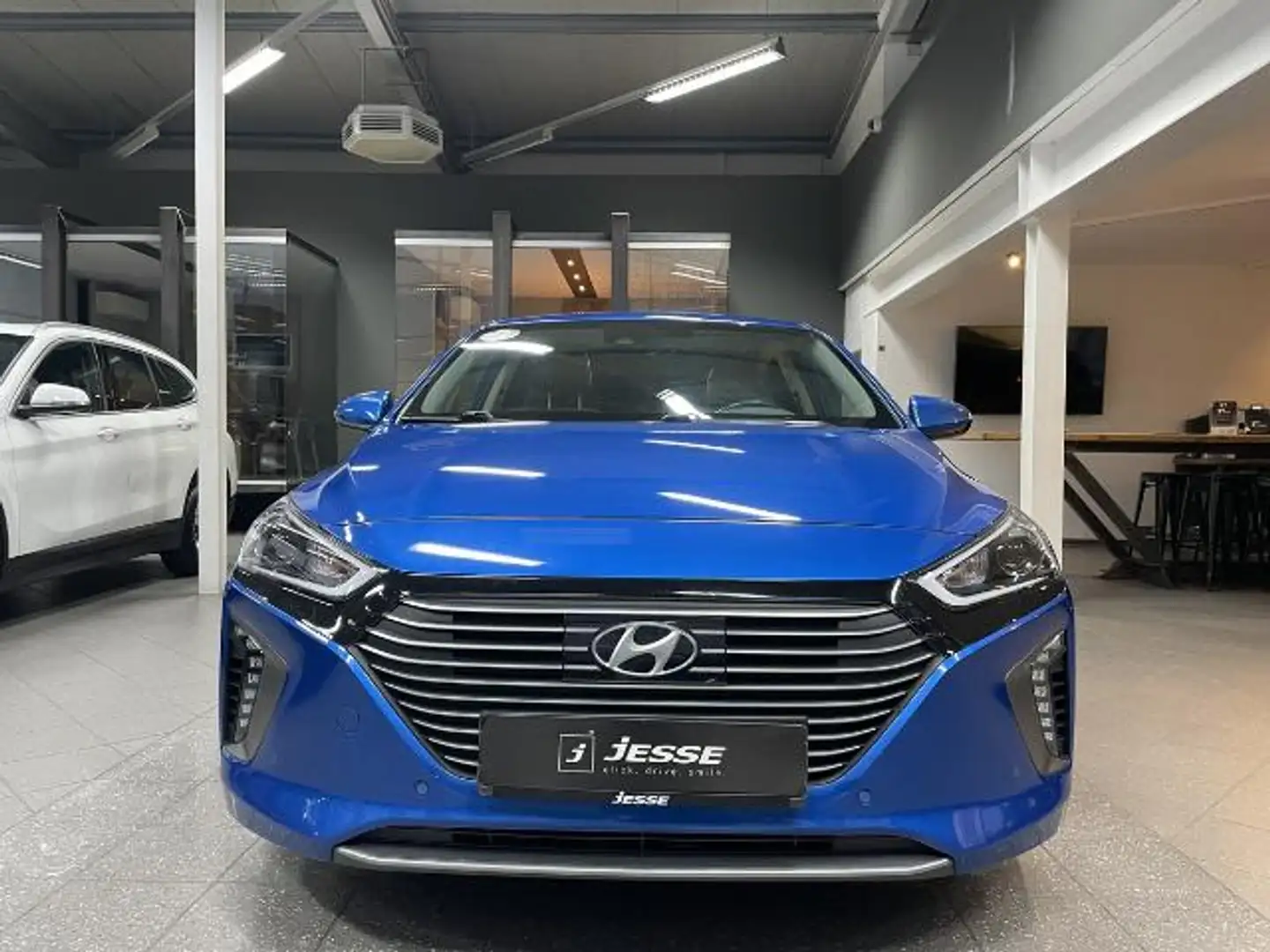Hyundai IONIQ 1,6 GDI Premium Hybrid Bi-Xenon ACC CarPlay R.Cam Blu/Azzurro - 2