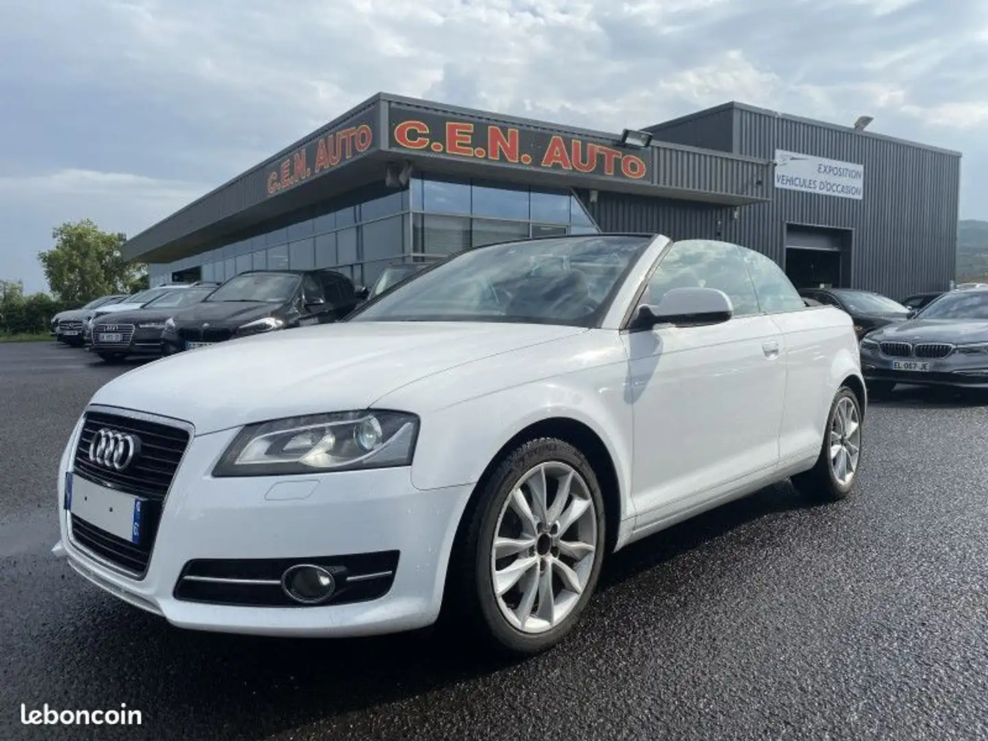 Audi A3 CABRIOLET 2.0 TDI 140CH DPF START-STOP AMBIENTE Bianco - 1