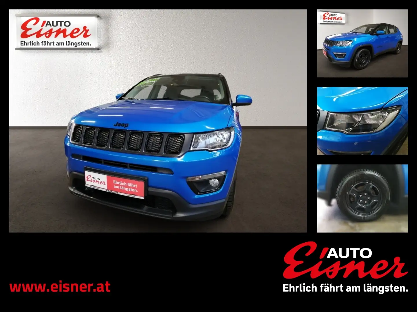Jeep Compass 1.6 8-fach Bereift Blau - 1