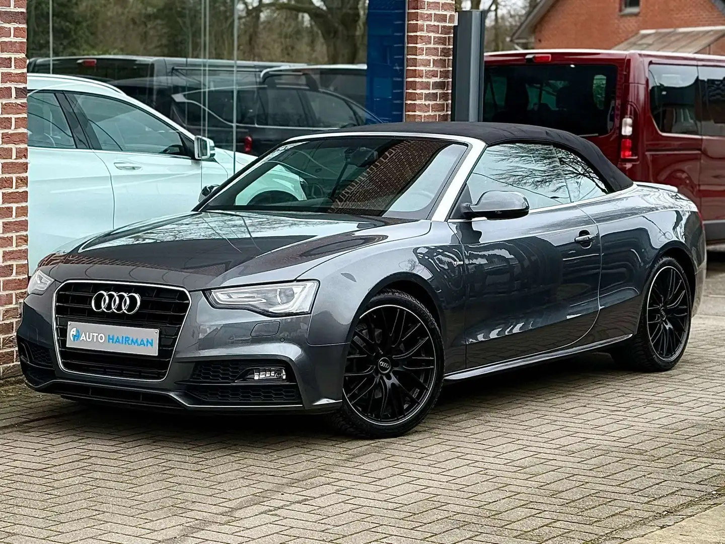 Audi A5 CABRIO 1.8 TFSI 3x S-LINE PACK COMPÉTITION Gris - 1