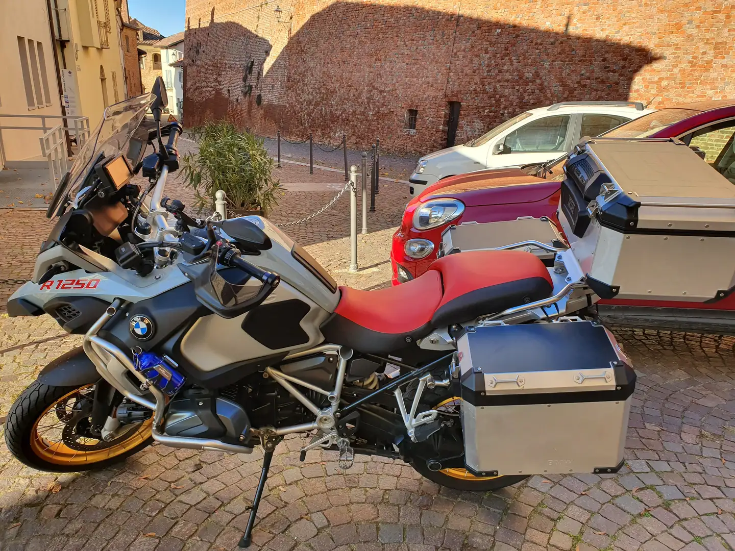 BMW R 1250 GS Adventure SOLO 25.000 Km Gri - 1