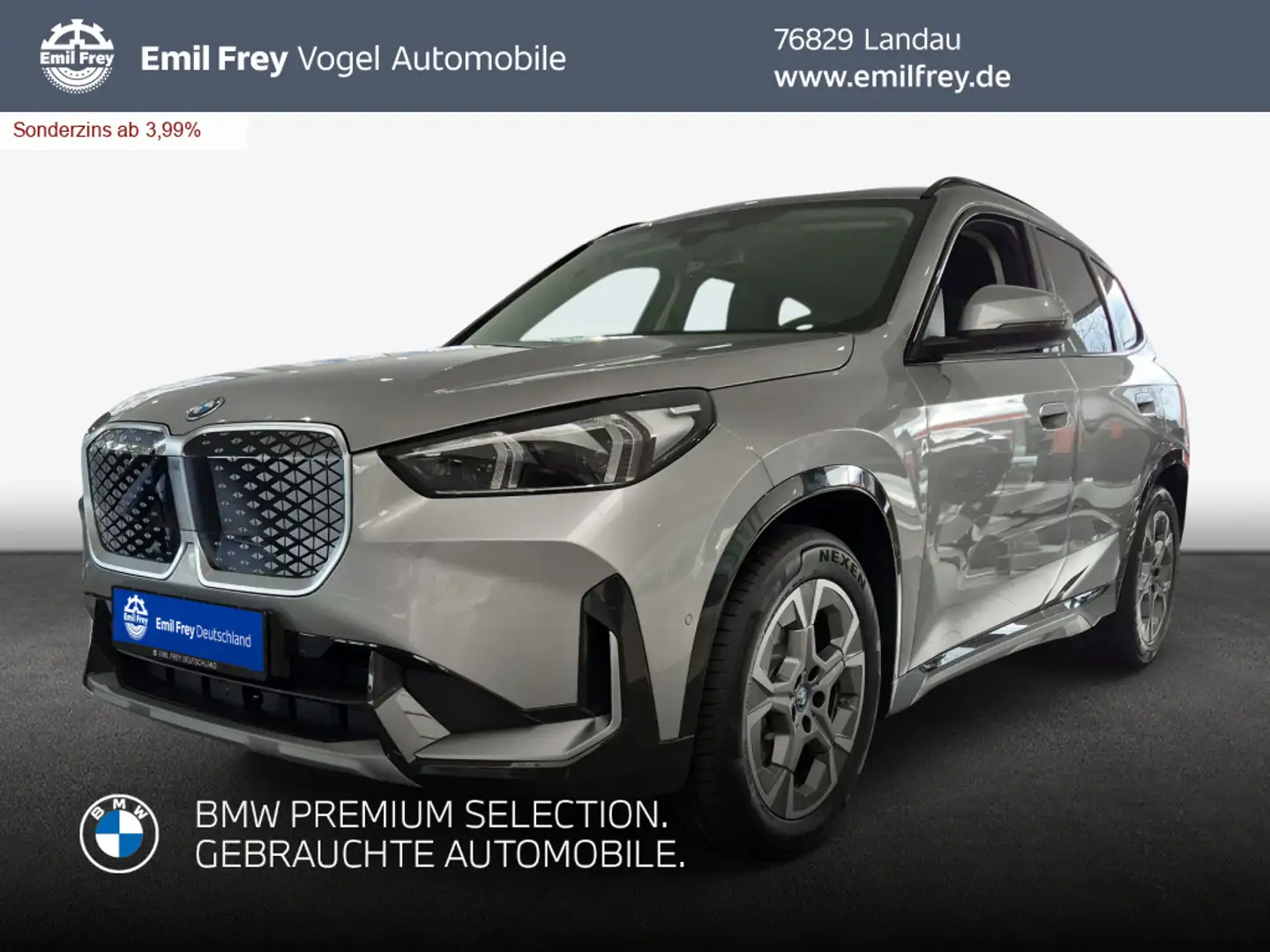 BMW iX1 xDrive30 xLine Argent - 1