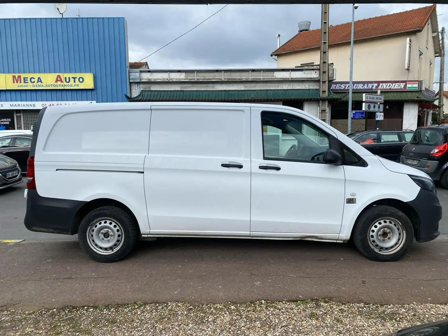 Mercedes-Benz Vito MERCEDES VITO 114CDI LONG BVA Blanc - 2