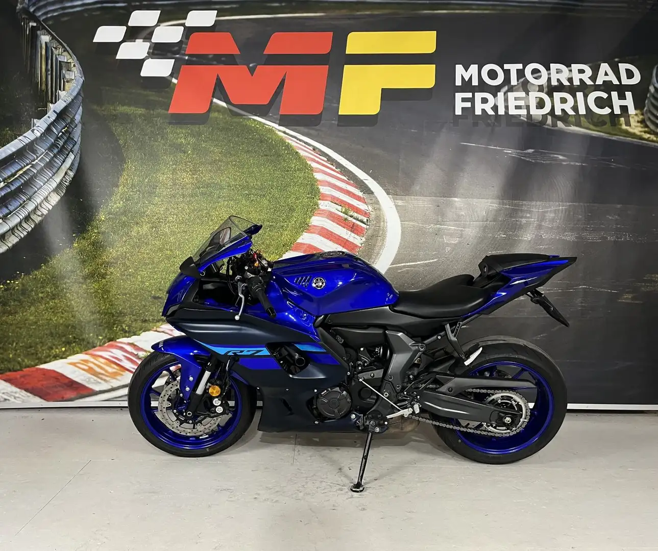 Yamaha YZF-R7 RM39 [TÜV+SERVICE NEU | DROSSEL MÖGLICH] Синій - 2