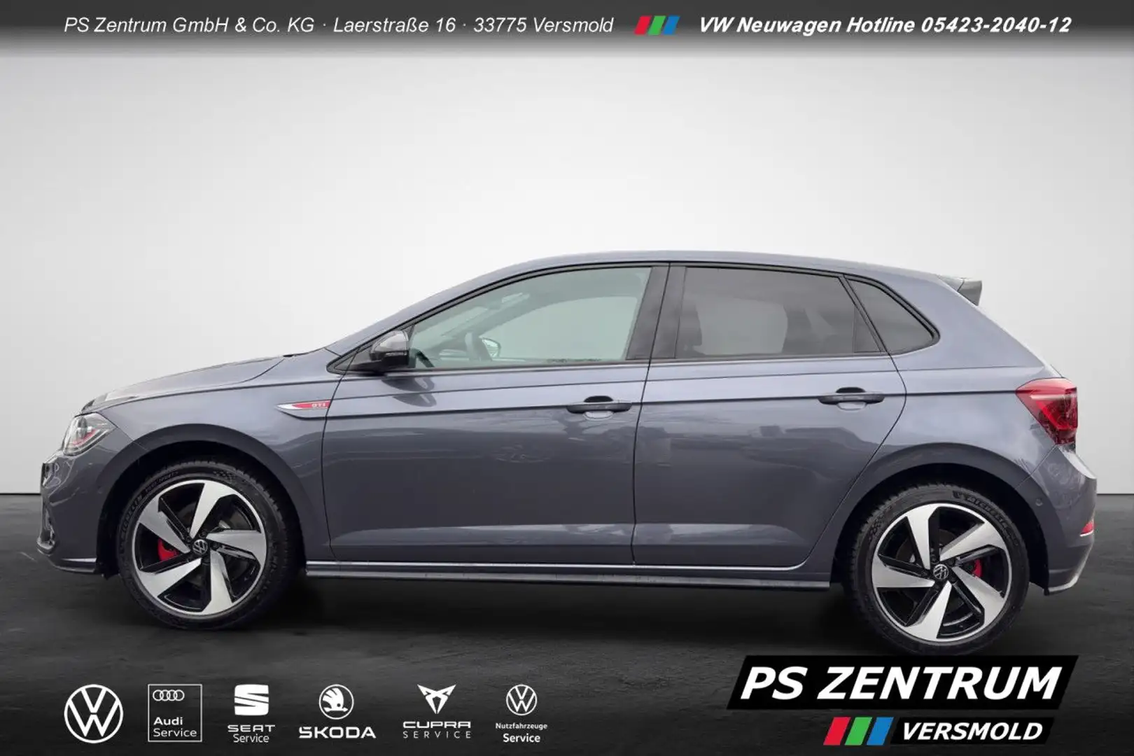 Volkswagen Polo GTI 2.0 TSI Matrix ACC RFK LED Klima Grijs - 2