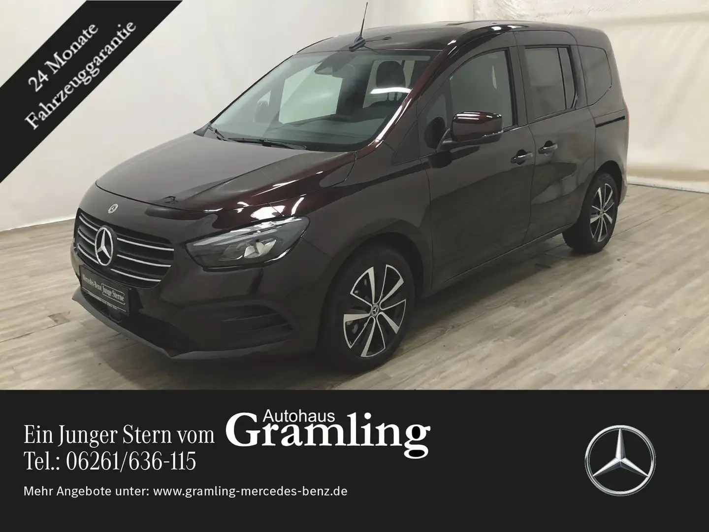 Mercedes-Benz T-Class T 180 d PROGRESIVE Navi*LED*AHK*Kamera*Totwinkel Rouge - 1