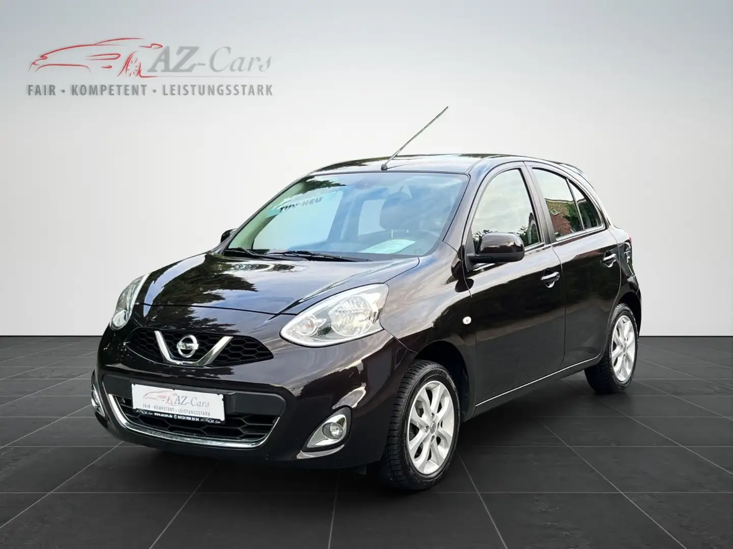 Nissan Micra Acenta*KLIMAAUT.*TEMPOMAT*SITZHEIZUNG*BCP* Noir - 2