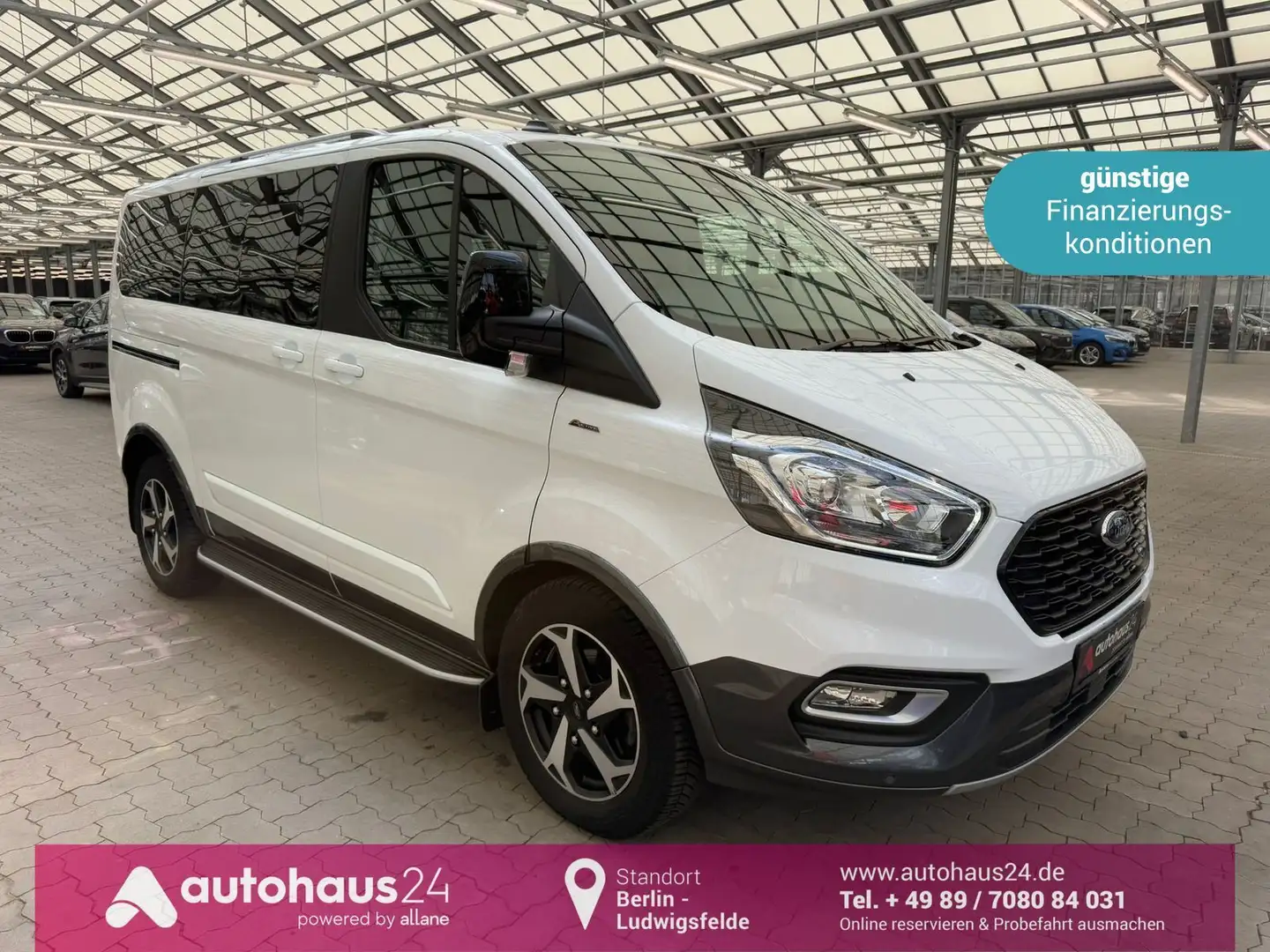 Ford Tourneo Custom 2.0TDCi  320 Active|ACC|CarPlay Weiß - 1