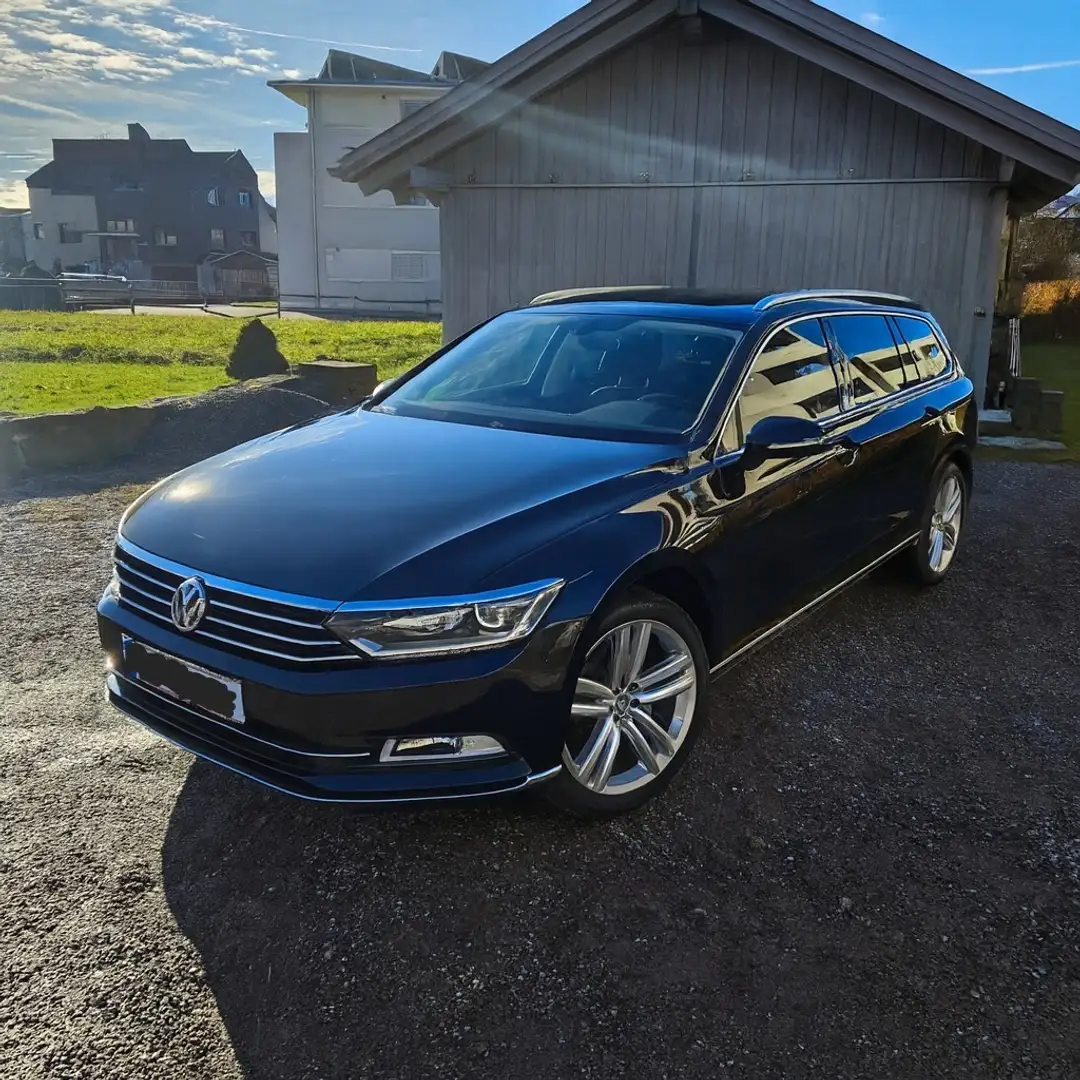 Volkswagen Passat Highline 2,0 TDI DSG Black - 1