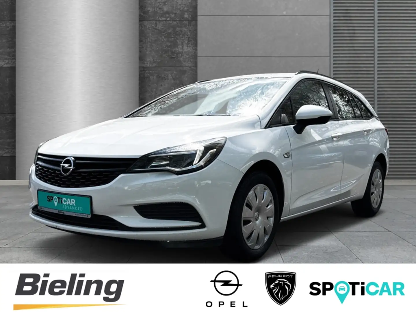 Opel Astra K Sports Tourer Selection 1.0 Turbo - 77 kW Weiß - 1