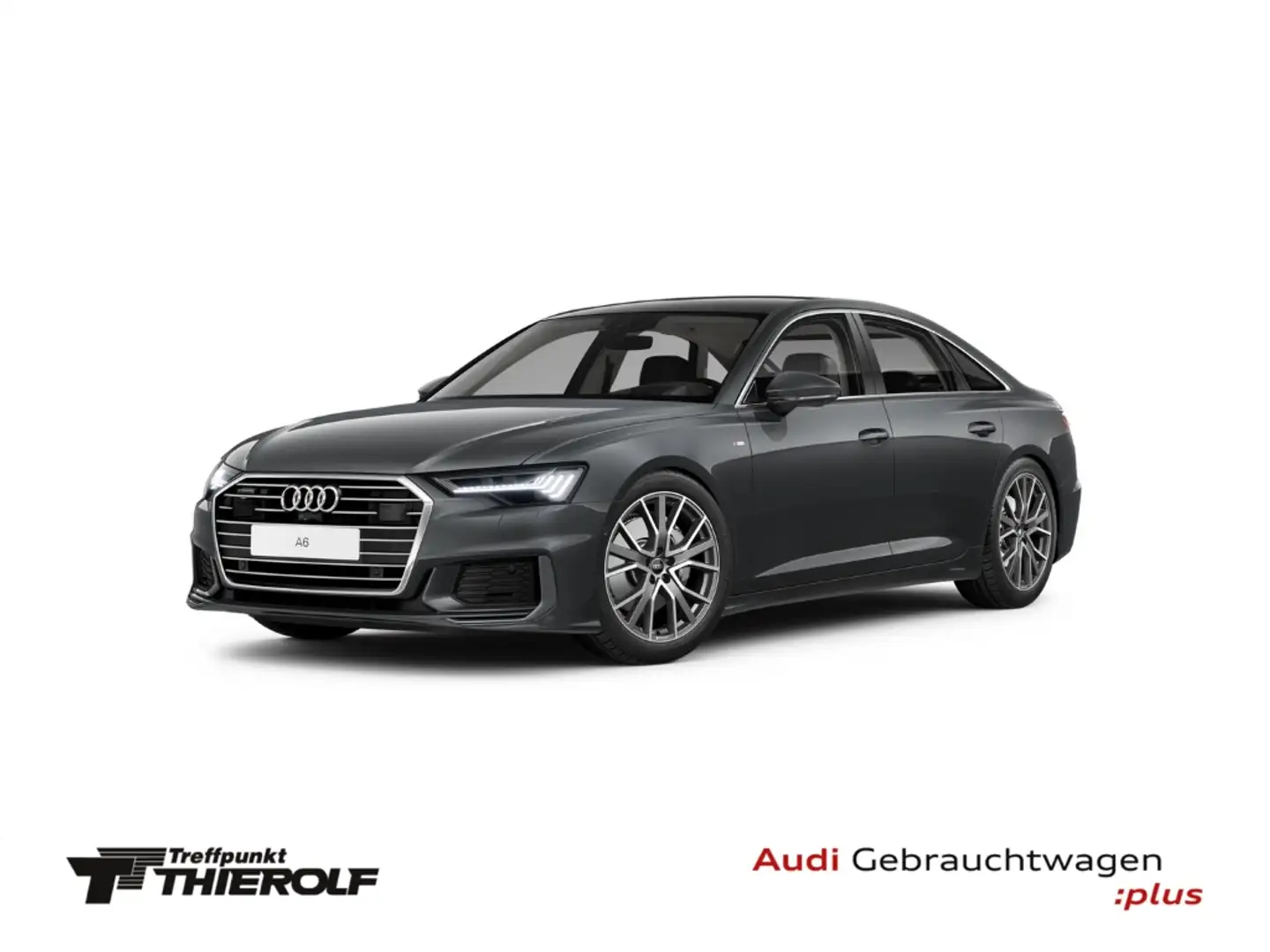 Audi A6 Limousine sport 50 TDI quattro S line 360 Kamer Grau - 1