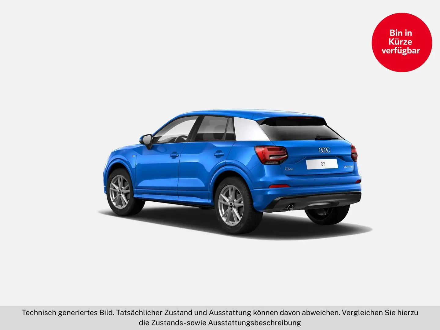 Audi Q2 30 TFSI Sport Blau - 2