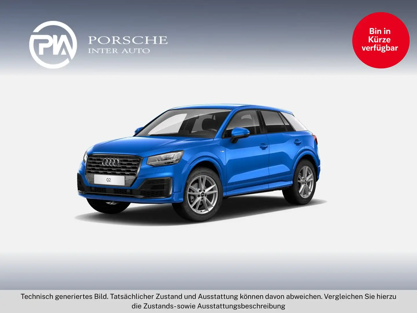 Audi Q2 30 TFSI Sport Blau - 1