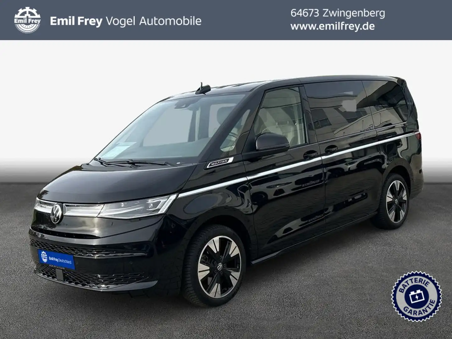 Volkswagen T7 Multivan Lang eHybrid Style *NAVI*AHK* Schwarz - 1